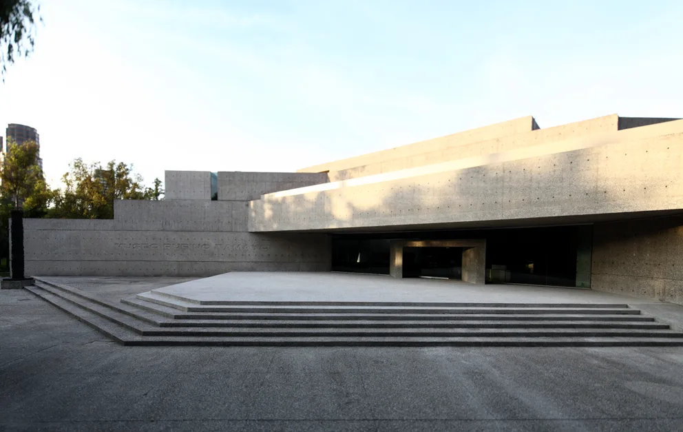 Exterior del Museo Tamayo Arte Contemporaneo